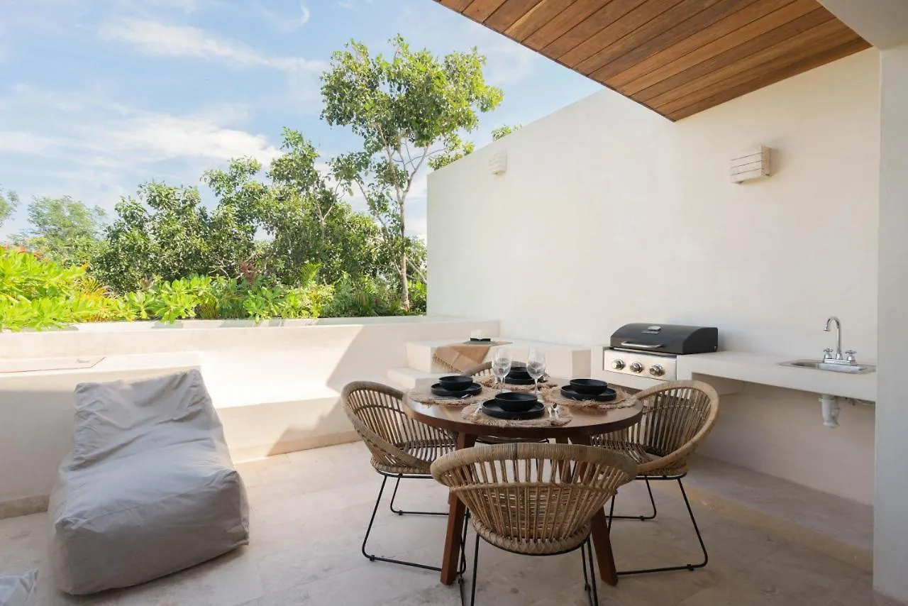 Apartmán 2Br Penthouse With Private Pool & Sunset Terrace Aldea Zama Tulum 0*,  Mexiko