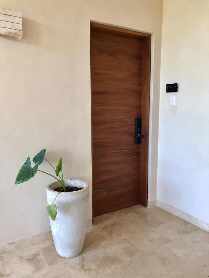 2Br Penthouse With Private Pool & Sunset Terrace Aldea Zama Apartment Tulum