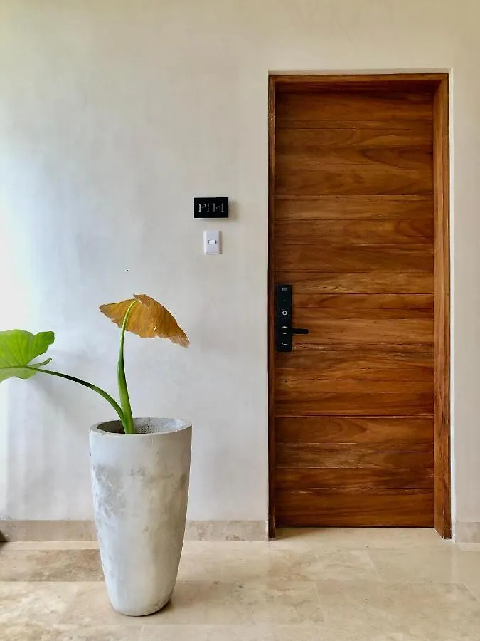 2Br Penthouse With Private Pool & Sunset Terrace Aldea Zama Apartment Tulum