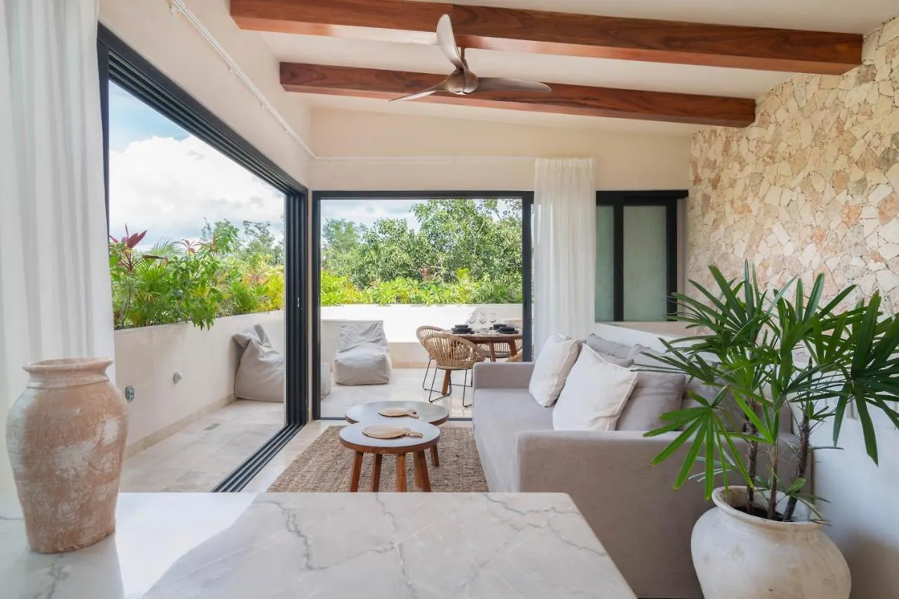 2Br Penthouse With Private Pool & Sunset Terrace Aldea Zama Apartment Tulum