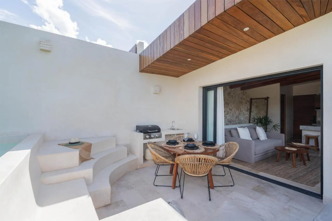 2Br Penthouse With Private Pool & Sunset Terrace Aldea Zama Apartment Tulum